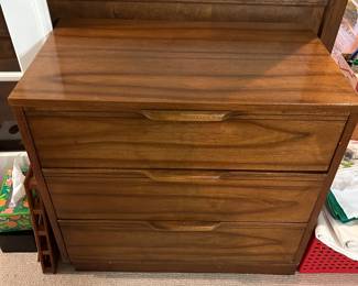 #76 Wood 3 drawer Chest of Drawers - 30.5x18x29 $175.00