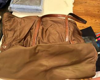 #128	Prada Nylon large tote brown	 $80.00 
