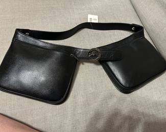 #30	Longchamp Paris (off Saks Fifth Avenue) - Belt w/saddlebag	 $70.00 
