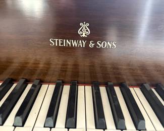 . . . Steinway and Sons emblem