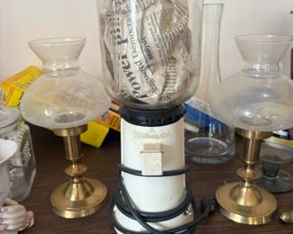 . . . vintage coffee grinder