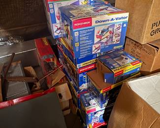 . . . Down-A-Vator kits -- have never seen these!