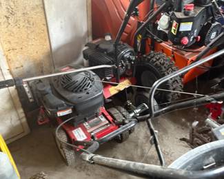 . . . two gas edger
