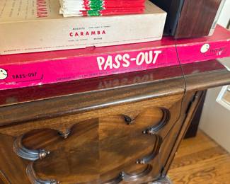 . . . vintage Pass Out game