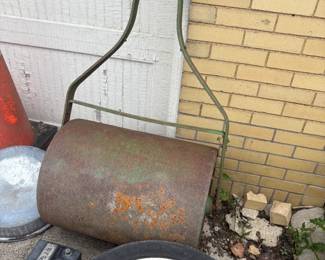 . . . vintage lawn roller