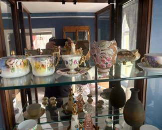 . . . vintage tea service pieces