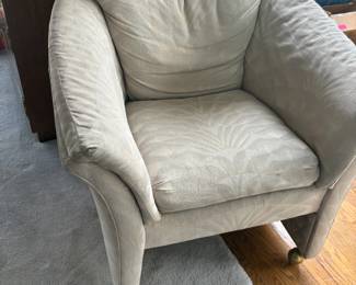 . . . upholstered accent chair