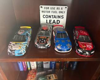 . . . and a die-cast car collection