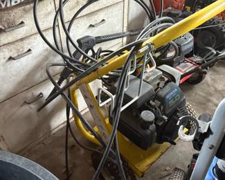 . . . pressure washer