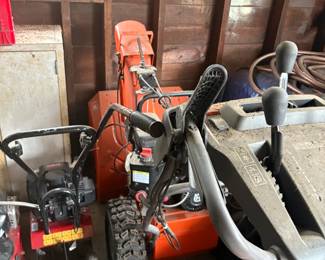 . . . snow thrower