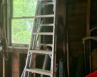 . . . aluminum ladder