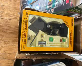 . . . vintage microscope