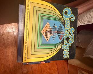 . . . Space Chess vintage game