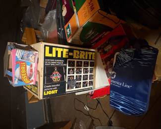 . . . vintage Lite Brite game