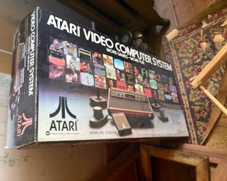 . . . vintage Atari -- empty box