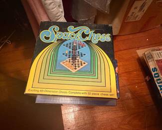 . . . Space Chess vintage game