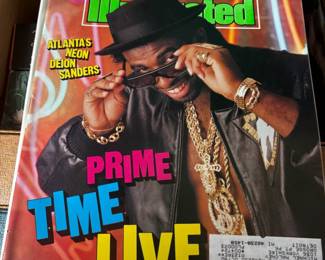 . . . vintage Deion Sanders SI magazine