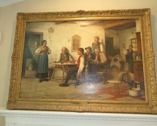 1885 Painting by E, Kasparides