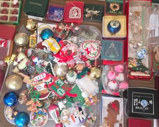 Misc. Christmas ornaments