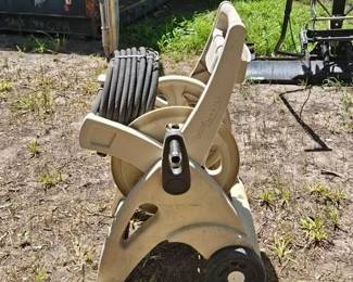 Hose caddy and hose
