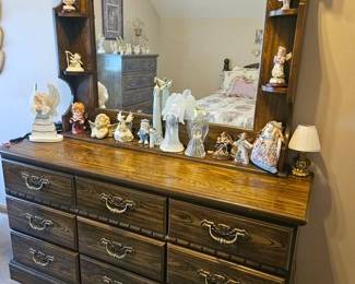 Dresser with mirror