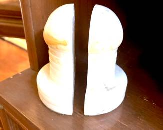 Stone bookends