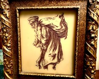 Artist engraving