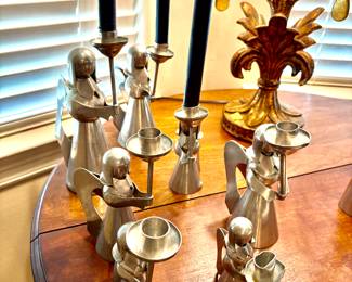 Pewter angels