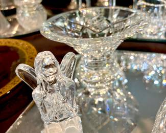 Waterford bowl and angel