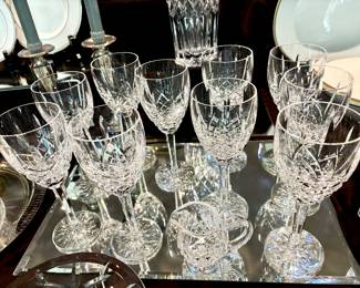 Set of 10 dazzling Waterford "Araglin"