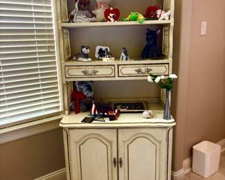 Vintage French Provincial cabinet/bookcase