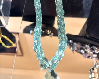 Aquamarine quartz