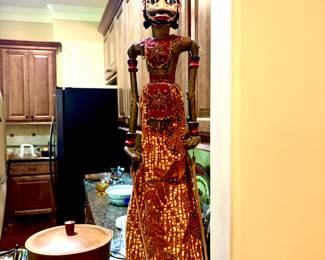 Indonesian rod puppets