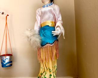 Vintage Geisha doll