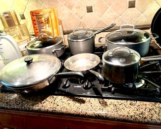 Assorted cookware