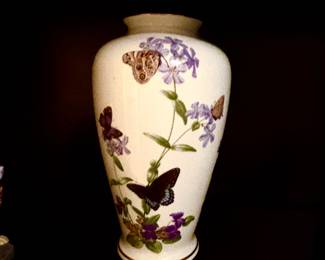 "The Meadowland" butterfly vase