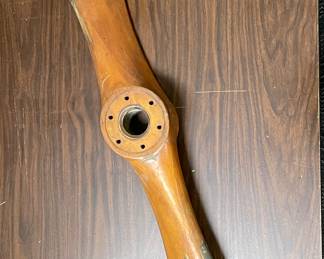 Wooden WW2 propeller