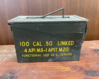 Army ammo can
