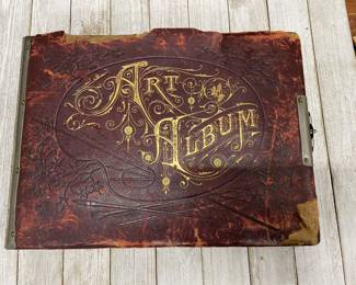 Antique photo album