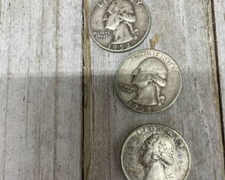 Silver quarters
