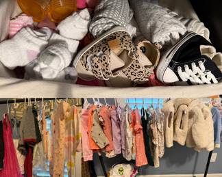 Lots of Infant Girl clothes/Shoes/Socks