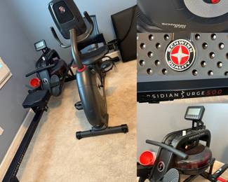 Schwinn 270 Recumbent Bike
Obsidian Surge 500 Water Rowing Machine