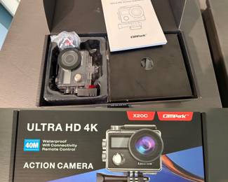 Ultra HD 4K Action Camera Waterproof w/Connectivity Remote Control