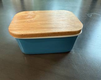 Porcelain covered Butter dish