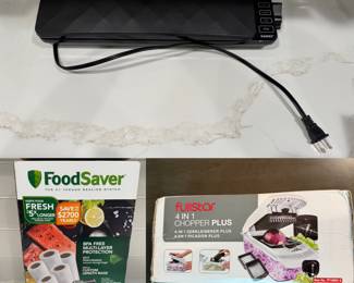 SARKI Multifunctional Vacuum Sealer Machine for Food & Bags
4-in-1 Vegetable Chopper Plus Onion
Chopper Food Chopper New in box