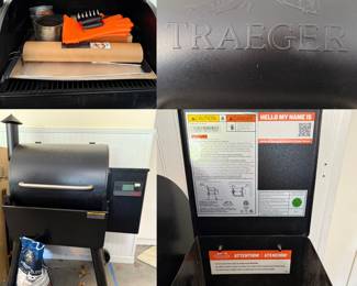 Model # TFB57GLE Traeger Pellet Grill/Smoker