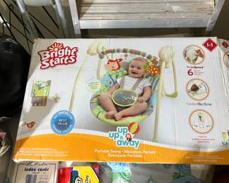 Bright Starts portable swing