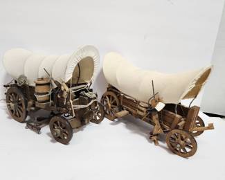 MODEL COVERED WAGONS