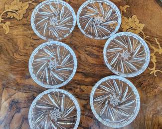 CRYSTAL COASTERS