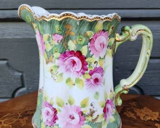 PITCHER HAND PAINTED